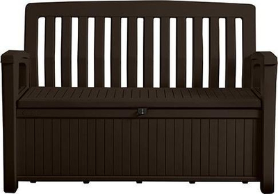Stol magazinimi Keter Patio Storage Bench, 227L, rezistent ndaj motit, antracit