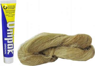 Set instalimi UNIPAK Tow Paste Multipak 5568910, pastë vulosje 50 g, kallaj liri 100 g