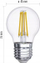 Llambë LED EMOS Filament Mini Globe, 6W, E27, e bardhë neutrale