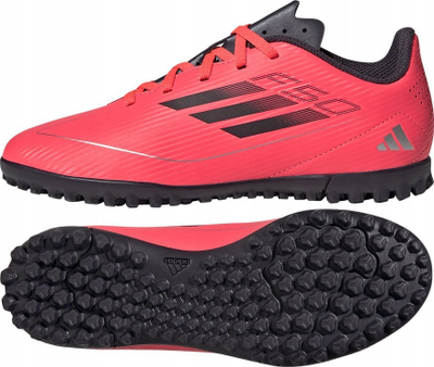 Këpucë futbolli për kalamaj Adidas F50 Club TF, turf, sintetike, rozë
