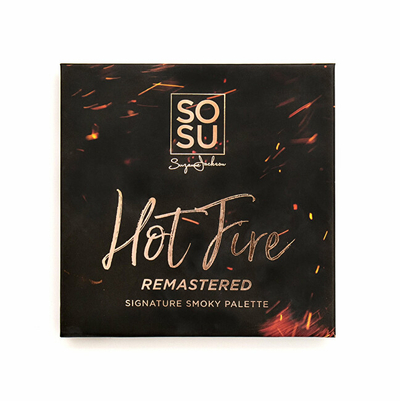 Paletë hije për sy SOSU Cosmetics Hot Fire, 32 g