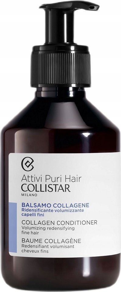 Balsam flokësh Collistar Collagen Volumizing, 200 ml, për volum