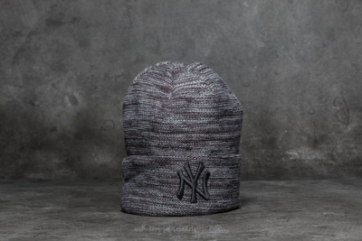 Kapelë e thurur New Era Marl Cuff New York Yankees, 100% akrilik, gri
