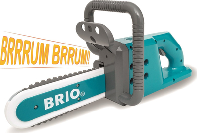 Lodër ndërtimi BRIO Builder Chainsaw 34602, lojë me role edukative, për kalamaj 3+