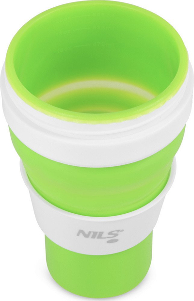 Gotë palosëse silikoni NILS Camp NC4103, 600 ml, gri