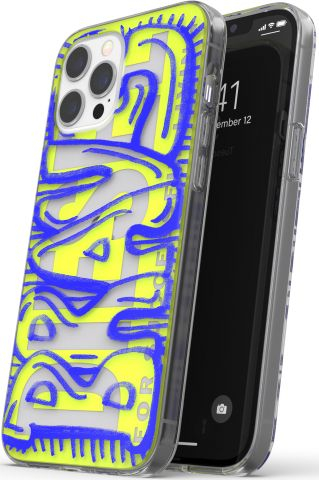 Mbulesë telefoni Diesel Snap Case Clear AOP FW20, transparente