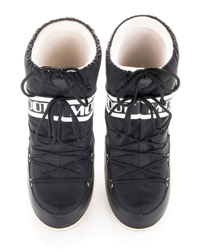 Çizme dimri për femra Moon Boot ICON NYLON, të zeza