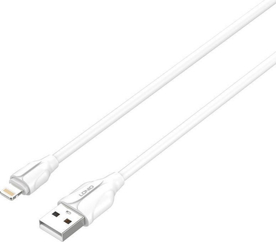 Kabllo Lightning LDNIO LS362, 2m, 2.4A, e bardhë