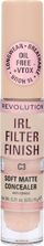 Korrektor Makeup Revolution IRL Filter 16H, hidratues, mbulim i plotë, nuanca C3