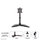 Mbajtëse monitori Neomounts NM-D335, 10-30", 10kg, e zezë