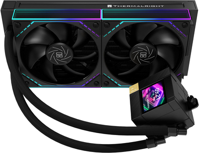Ftohës ujor për CPU Core Matrix 240 Vision ARGB, radiator 240mm, ARGB, i zi