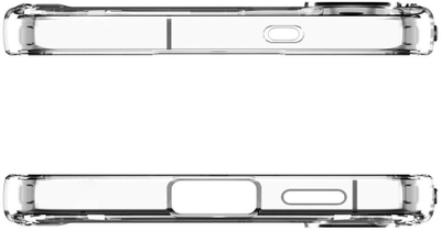 Kapak telefoni Spigen Ultra Hybrid MagFit për Galaxy S25 FE, i tejdukshëm, i bardhë