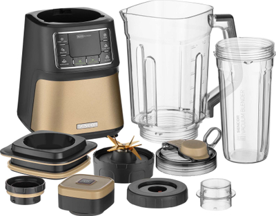 Blender tavoline Sencor SBU 7677CH, mikser me vakum, 1400W, gri