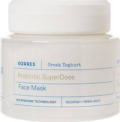 Maskë fytyre Korres Greek Yoghurt Probiotic Super Dose, hidratuese, 100ml