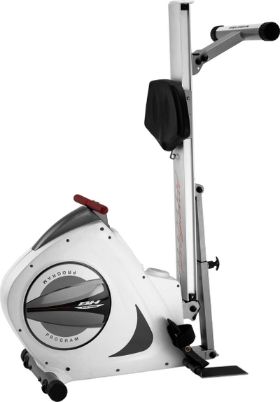Biçikletë stërvitore BH Fitness Vario Program R350, rezistencë magnetike, deri 135 kg, gri