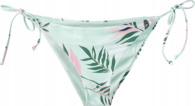 Pjesë e poshtme bikini AquaWave Latina Bottom W, prerje klasike, me lidhëse anësore, jeshile me motive