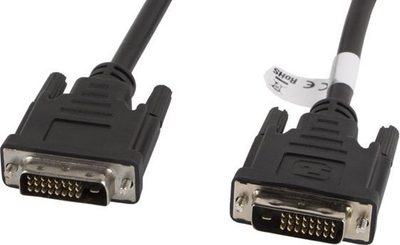 Kabllo Lanberg DVI-D (CA-DVID-10CC-0018-BK), 1,8 m, e zezë