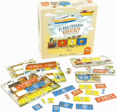 Lojë tavoline Muduko Board Game Couriers, 5 vjeç +