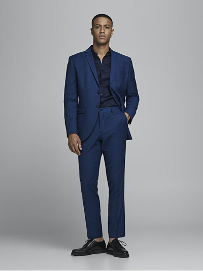 Këmishë Jack&Jones JJPRPARMA Slim Fit 12097662 Navy Blazer