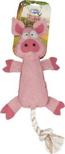 Lodër për qen Duvo+ Pig Pia, 50cm, rozë