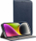 Etui flip Smart Magneto për Xiaomi Redmi A1 A2, me stand, mbyllje me magnet, blu navy