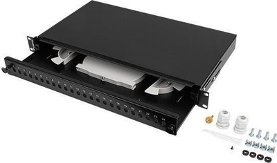 Panel optik Lanberg PP-024, 24xST FC, RACK 19" 1U, i zi