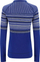 Bluzë termike për goca Kari Traa Silja LS, 100% lesh Merino, me mëngë të gjata, blu