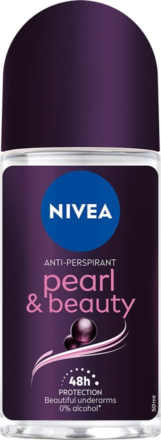 Deodorant roll on Nivea Pearl and Beauty Black Pearl, 50 ml