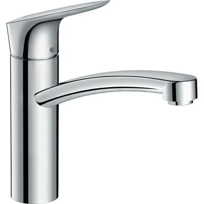 Славина за кујна Hansgrohe Logis M31, ComfortZone 160, вртење 360°, хром