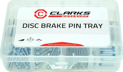 Organizues veglash Clarks CLA-HYD-2, tabaka për frena hidraulike, plastike, e kuqe