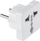 Adapter prize Power ZLA0558F, UK në EU, i bardhë