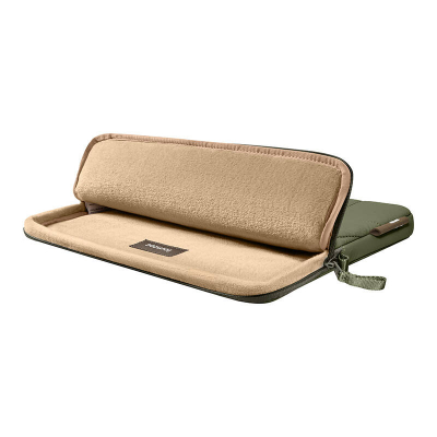 Çantë sleeve laptopi Tomtoc Terra A27, 16", dizajn i qepur, jeshile