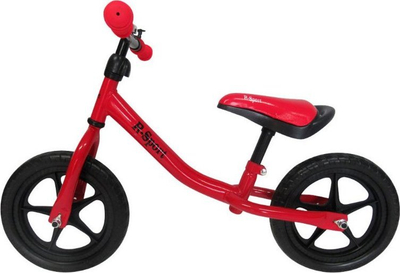 Biçikletë balancuese R-Sport R1p, rrota EVA, me zile, e kuqe