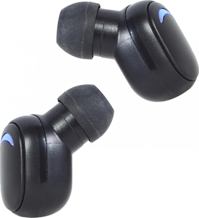 Kufje Gembird TWS-LED-01, Bluetooth, të zeza