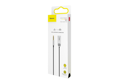 Adapter Bluetooth Baseus BA01 CABA01-01, minijack 3.5mm, i zi