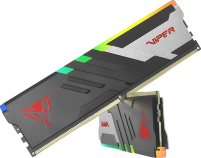 Memorie Patriot Viper Venom RGB, DDR5, 32 GB, 6600 MHz, CL34, PVVR532G660C34K