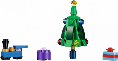 Set lodër LEGO Creator Expert Winter Holiday Train 10254, 734 pjesë, 12+, shumëngjyrësh