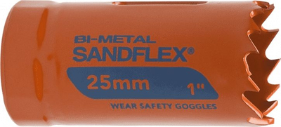 Sharrë rrethore Bahco 3830-55-VIP, 55mm, bi-metal Sandflex, portokalli