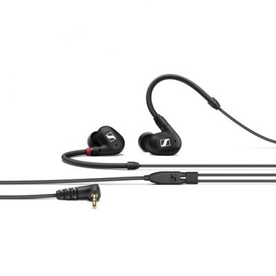 Kufje in ear Sennheiser IE 100 Pro, monitorim profesional, me tela, të zeza