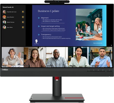 Monitor Lenovo ThinkVision T24v-30, 23.8", Full HD, i zi