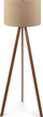 Llambë dyshemeje OPVIQ AYD-1531, tripode dru, 140 cm, bezhë
