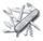 Thikë xhepi Victorinox Huntsman (Gjuetar) 91mm, argjend/transparent