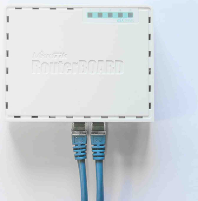 Router me kabllo Mikrotik hEX, 5x Gigabit Ethernet, USB, i bardhë