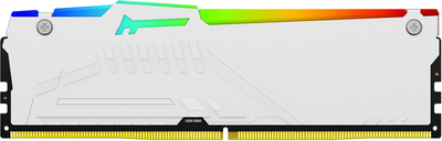 Modul i memories Kingston Fury Beast White RGB 32GB DDR5 5600 CL36, AMD EXPO