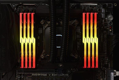 Memorie G.Skill Trident Z RGB, DDR4, 32 GB, 3600 MHz, CL18, F4-3600C18Q-32GTZR