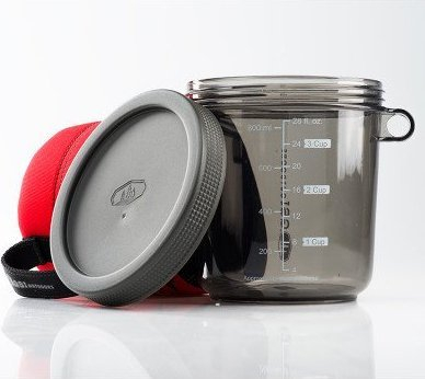 Gotë kampingu GSI Outdoors Infinity Fairshare, 946 ml, me kapak, e gjelbër