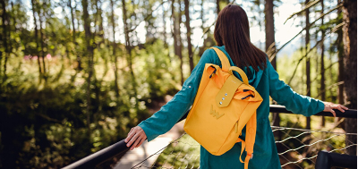 Çantë shpine për femra Vuch Mellora Yellow, e verdhë