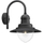 Llambë murale e jashtme Philips Raindrop, 1 dritë, e zezë