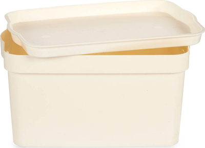 Kuti plastike ruajtjeje Kipit, 2.3L, 20 x 13.5 x 11 cm, transparente