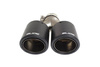 Насадка ауспух SLIDE Double Exhaust, влез 63.5mm, излез 89mm, не'рѓосувачки челик